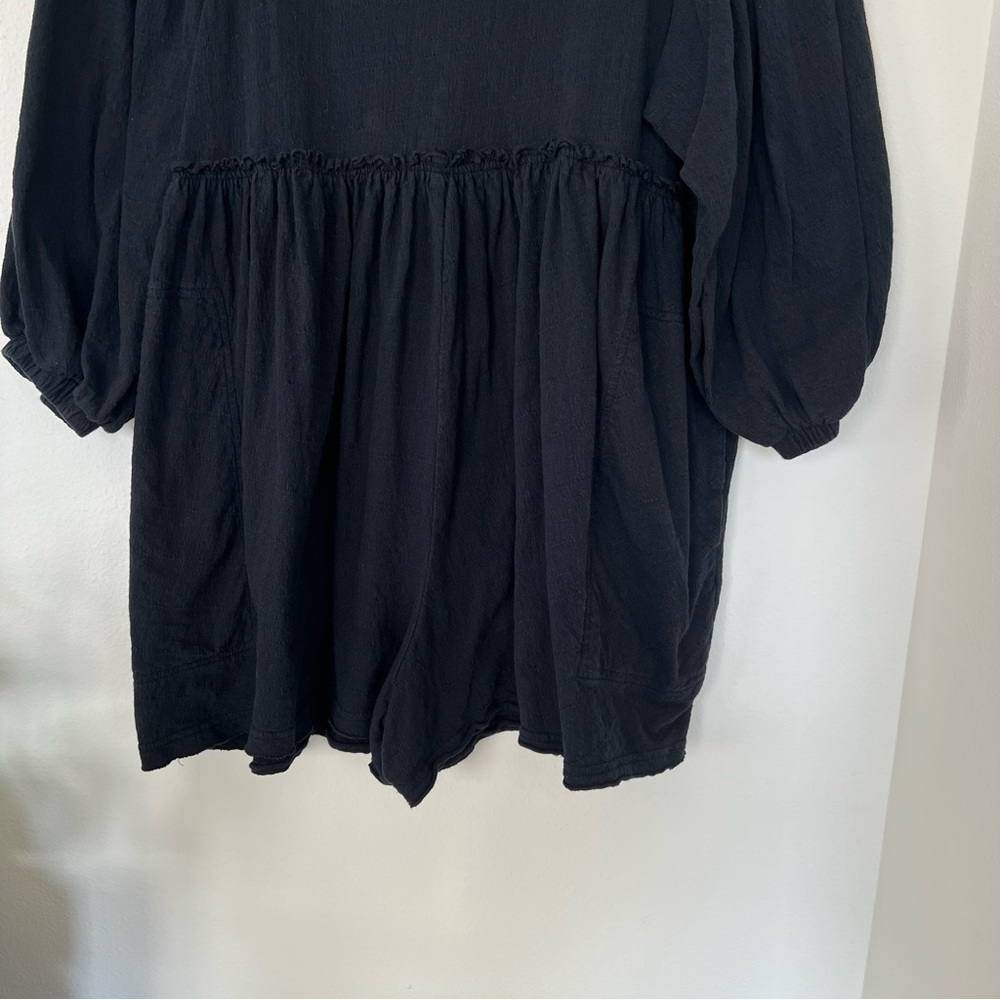 Free People Beyond Obsessed Black Romper - Picture 5 of 9